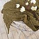 ДЖЕНИС, ажурная макси-юбка из хлопка крючком, хаки. Юбки. Ольга Аракелова (OlgaArakelova). Ярмарка Мастеров.  Фото №6