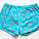 Men's Shorts Cotton Boxers Shorts with Flamingos, Mens underwear, Omsk,  Фото №1