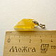 Natural amber pendant 'Crystal' K-821. Pendant. Amber shop (vazeikin). My Livemaster. Фото №6