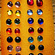 Studs 'Rainbow Drops'. Stud earrings. Sun_thing / Glass jewelry and decor. Online shopping on My Livemaster.  Фото №2