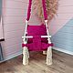 Детские качели BARBIE. Качели. So&Mi Kids Room Decor. Интернет-магазин Ярмарка Мастеров.  Фото №2