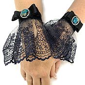 Украшения handmade. Livemaster - original item Cuff bracelet: ELEGANCE(set of 2 pieces). Handmade.
