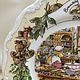Винтаж: Тарелка «2000» по мотивам «Brambly Hedge» от ROYAL DOULTON. Тарелки винтажные. Vintage My Story (Ирина). Ярмарка Мастеров.  Фото №6