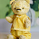 Мишка тедди Эмили. Мишки Тедди. Handsewing.toys (Ирина). Ярмарка Мастеров.  Фото №4