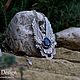 Silver pendant 'angel' Sapphire, pendant with wings. Pendants. Shard Noir - handmade jewelry. My Livemaster. Фото №5