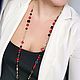 Order Copy of Copy of Necklace with agate. ELENA KARPOVA KB. Livemaster. . Necklace Фото №3
