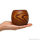 Wooden vase made of elm wood. V13. Plates. ART OF SIBERIA. Online shopping on My Livemaster.  Фото №2