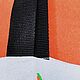 Сумка-шоппер с котом ручной росписи "Осенний сплин". Сумка-шоппер. El_Sh'Arte (Елизавета). Ярмарка Мастеров.  Фото №5