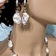 Украшения из жемчуга. Комплект. Комплекты украшений. Elena Moonlight Jewelry. Ярмарка Мастеров.  Фото №6