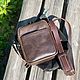 Сумка-мессенджер "Milano". Сумка через плечо. VIKING LEATHER CRAFT. Ярмарка Мастеров.  Фото №4
