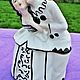 Винтаж: Антикварная бонбоньерка статуэтка Pierrot et Colombine фарфор Франция. Статуэтки винтажные. Антиквариат и винтаж из Франции. Интернет-магазин Ярмарка Мастеров.  Фото №2