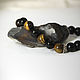 Bracelet mens Defender from natural stones. Bead bracelet. Exclusive hand painted. Online shopping on My Livemaster.  Фото №2