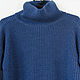 Order Jerseys: A large knit sweater with a voluminous neck. stylish things. Livemaster. . Sweaters Фото №3