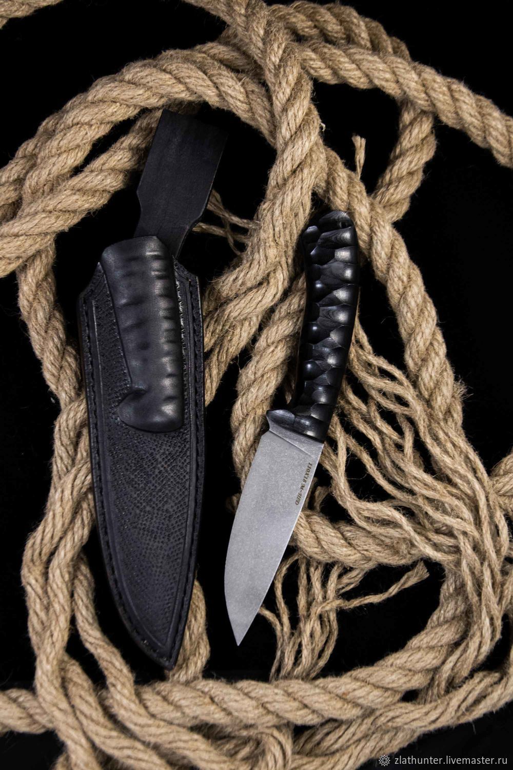 Нож охотничий "Носорог" сталь 110Х18М-ШД, G-10, Ножи, Златоуст,  Фото №1