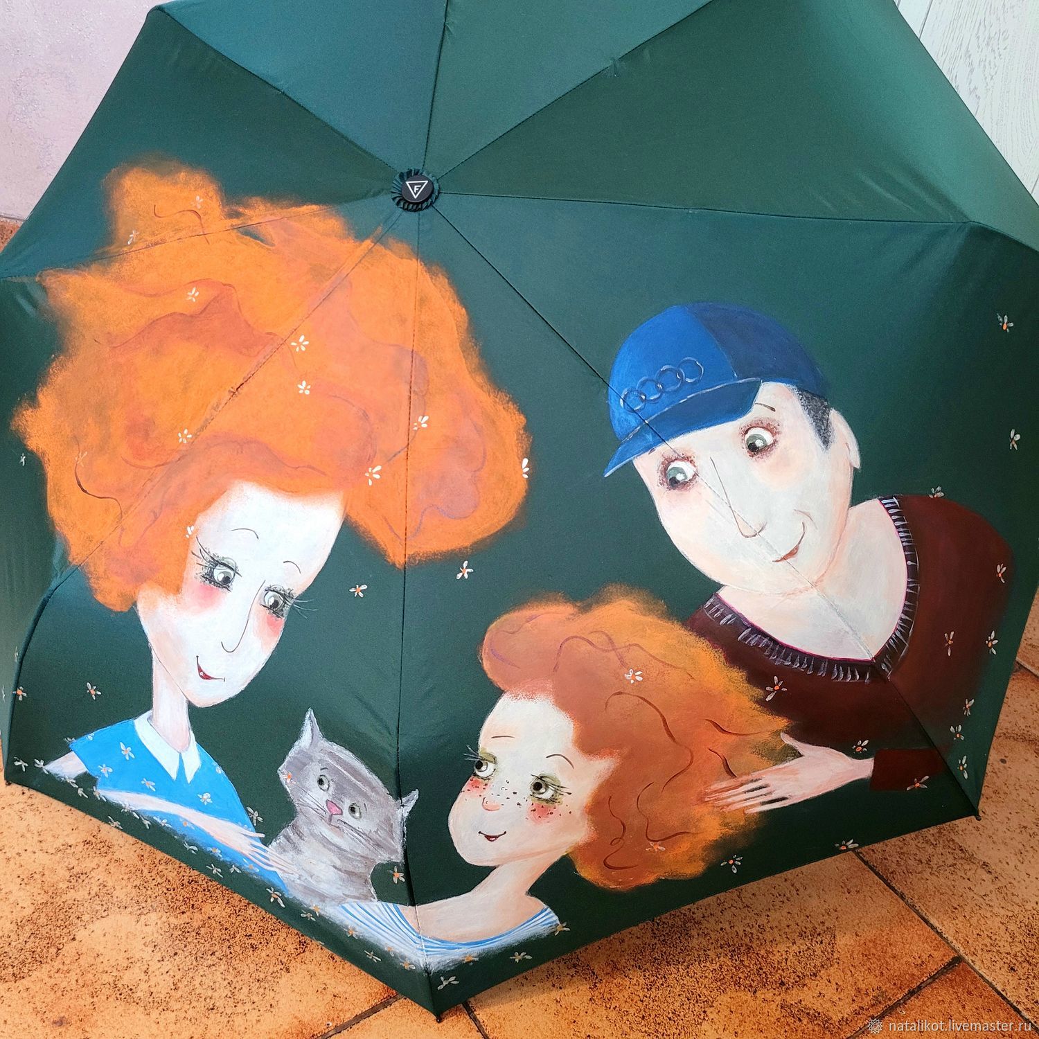 зонт с фотографиями на заказ москва