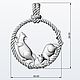  Mouse affairs pendant. Подвеска. Delor (Aleksandr5). Ярмарка Мастеров.  Фото №4