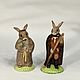 Винтаж: Набор "Робин Гуд", Bunnykins, Royal Doulton. Статуэтки винтажные. Елена thing_with_history. Ярмарка Мастеров.  Фото №5