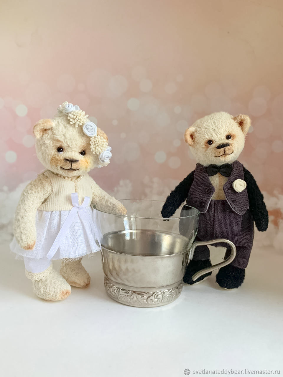 Подарки на свадьбу. Мишки коллекционные в интернет-магазине Ярмарка ...