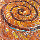 Pintura ámbar concha de oro. Pictures. real-mandala. My Livemaster. Фото №6