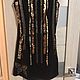 Винтаж: Шифоновое платье туника Desigual Испания вышивка  стеклярусом S. Платья винтажные. Vintage Rоmance (marina-fox). Ярмарка Мастеров.  Фото №8
