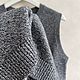 Топ-безрукавка 100% кашемир. Топы. DENISOVA KNITWEAR. Ярмарка Мастеров.  Фото №4