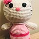 Hello Kitty. Амигуруми куклы и игрушки. Мягкое Чудо. Интернет-магазин Ярмарка Мастеров.  Фото №2