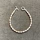 Браслет из розового жемчуга с серебром. Браслет из бусин. OM Jewelry. Ярмарка Мастеров.  Фото №4