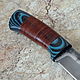 Order Knife 'Canadian-3' nessmuk h12mf leather mikarta. Artesaos e Fortuna. Livemaster. . Knives Фото №3