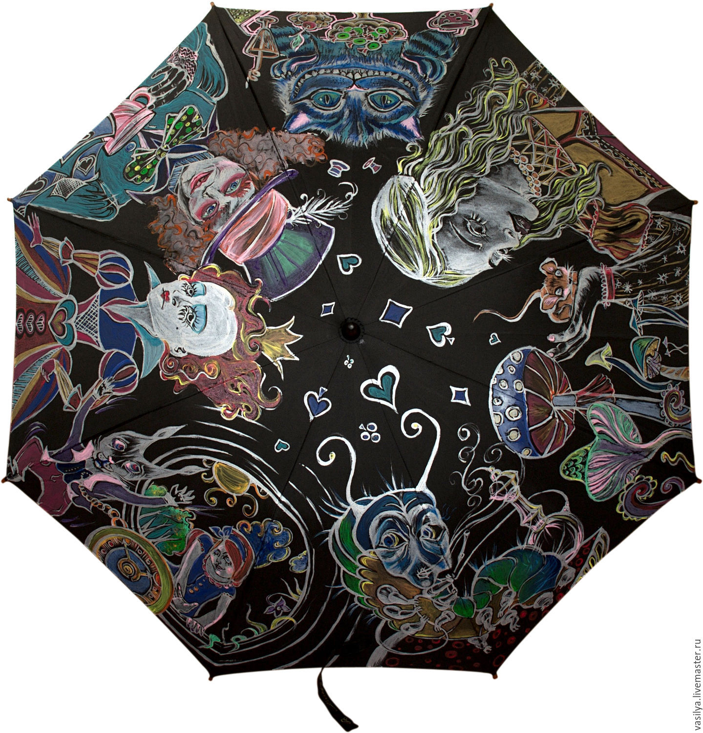 Зонтики алиса. Зонт Алиса в стране чудес. Роспись зонтиков. Чудо зонт. Роспись зонта акриловыми красками.