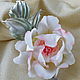 Handmade rose brooch-Buff Beauty brooch fabric flower. Brooches. LIUDMILA SKRYDLOVA (flower glade). My Livemaster. Фото №4