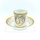 Винтаж: Кофейная пара 18 век Франция / 0202256. Кружки винтажные. Phoenix Antique • Феникс Антик. Интернет-магазин Ярмарка Мастеров.  Фото №2