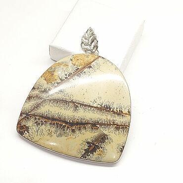 Украшения ручной работы. Ярмарка Мастеров - ручная работа Подвеска:  Яшма. Handmade.