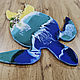 Order Painting of epoxy resin 'Sea turtle'. geppetto_jewelry. Livemaster. . Pictures Фото №3