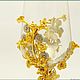 Order Wine glasses 'Fantasia' z10768. zlatiks2. Livemaster. . Wedding glasses Фото №3