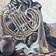 Заказать Музыкант и шахматист. Artlemina. Ярмарка Мастеров. . Картины Фото №3