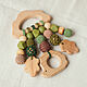 Rodent-a cloud with the name of your baby autumn. Teething toys. MaraBoo Handmade. My Livemaster. Фото №4