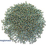 Материалы для творчества handmade. Livemaster - original item 10gr seed Beads Toho 11/0 990 sea water Japanese TOHO beads inside gold. Handmade.