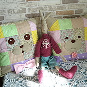 Работы для детей, handmade. Livemaster - original item Baby pillow 
