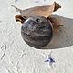 Серебряный обсидиан кабошон с отверстием. Кабошоны. Gems for Art (Indianstones). Интернет-магазин Ярмарка Мастеров.  Фото №2