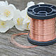 Order Copper wire in coils. creative_work. Livemaster. . Wire Фото №3