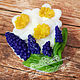 'Daffodils ' souvenir soap flowers gift March 8 fragrant, Soap, Moscow,  Фото №1