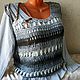 Boho Crochet vest. Vests. hand knitting from Galina Akhmedova. My Livemaster. Фото №4