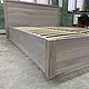 Bed 'Narvik' made of oak 1600h2000, Bed, Moscow,  Фото №1