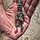 Bronze Viking bead, lanyard bead, paracord bead. Knives. shamanskiyetali. Online shopping on My Livemaster.  Фото №2