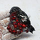 Embroidery kits brooch bullfinch. Embroidery kits. agraf. Online shopping on My Livemaster.  Фото №2