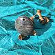Серебряный обсидиан кабошон с отверстием. Кабошоны. Gems for Art (Indianstones). Ярмарка Мастеров.  Фото №5