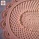 Oval Bedside Rug made of Cord Elegant. Carpets. knitted handmade rugs (kovrik-makrame). My Livemaster. Фото №5