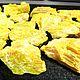 Аурипигмент (Алтай, Сухонькое). Минералы. Галтовка и минералы. Ярмарка Мастеров.  Фото №4