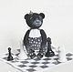 Chess teddy bear. Teddy Bears. Svetlana Puzenkova. Online shopping on My Livemaster.  Фото №2
