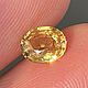 0.88ct Сертифицированный Натуральный негретый желтый Сапфир (Тонго). Природные материалы. Ведические кольца драгоценные камни (bauroom). Ярмарка Мастеров.  Фото №6